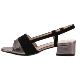 Sandalias VINCEZA Negra negro 2 Sandalias VINCEZA Negra negro 2