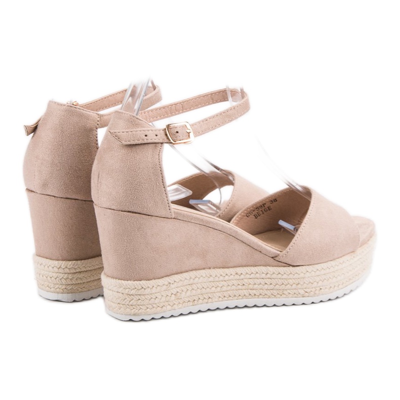 Seastar Sandalias con cuña en beige 2