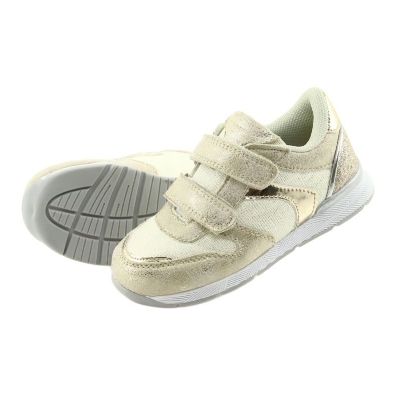 American Club American Sports Children's Shoes ES25 Zloty/Beige dorado 5