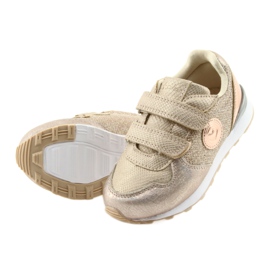 Zapatillas American Club ES26 doradas dorado 6