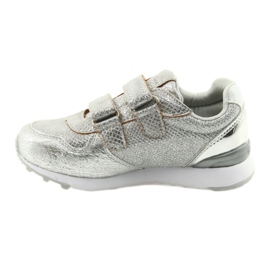Zapatillas deportivas plateadas American Club ES26 gris 4