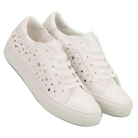 J. Star Zapatillas bajas con estrellas blanco 2 J. Star Zapatillas bajas con estrellas blanco 2