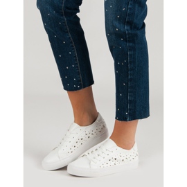 J. Star Zapatillas bajas con estrellas blanco 6