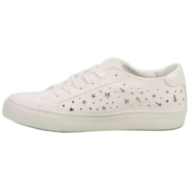 J. Star Zapatillas bajas con estrellas blanco 4