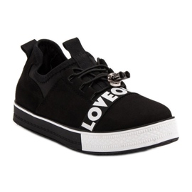 Bestelle Zapatos deportivos sin cordones Love negro 3