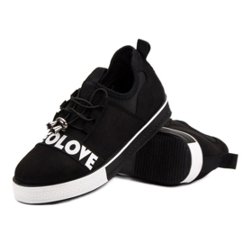 Bestelle Zapatos deportivos sin cordones Love negro 5