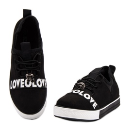 Bestelle Zapatos deportivos sin cordones Love negro 6