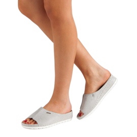 Cómodas zapatillas VINCEZA gris 2