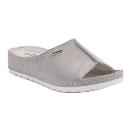 Cómodas zapatillas VINCEZA gris 5