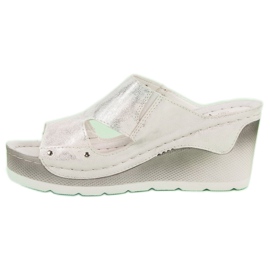 Sandalias de cuña VINCEZA gris 7