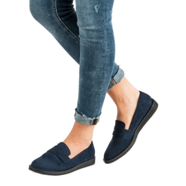 Best Shoes Mocasines casual azul marino 2