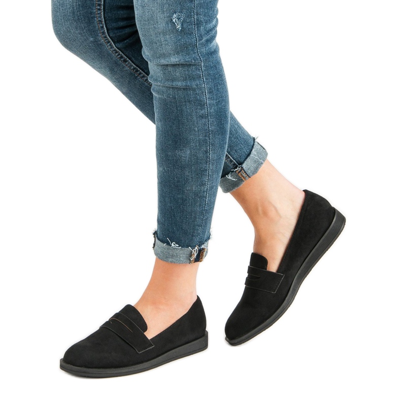 Best Shoes Mocasines casuales negros 2