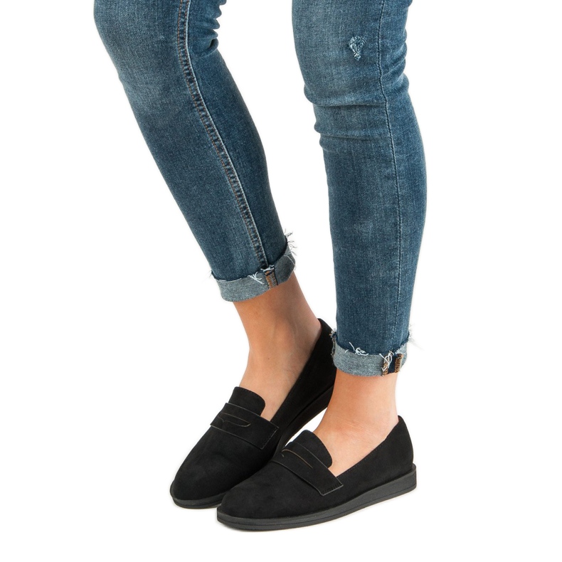 Best Shoes Mocasines casuales negros 1