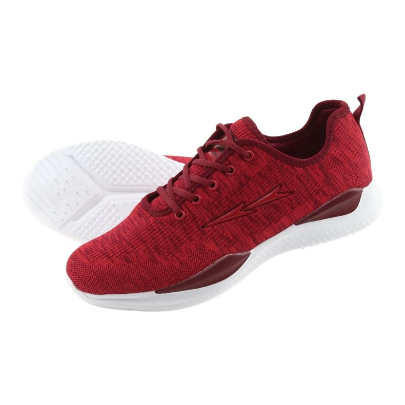 Inserto de espuma de memoria roja deportiva para hombres DK rojo 4
