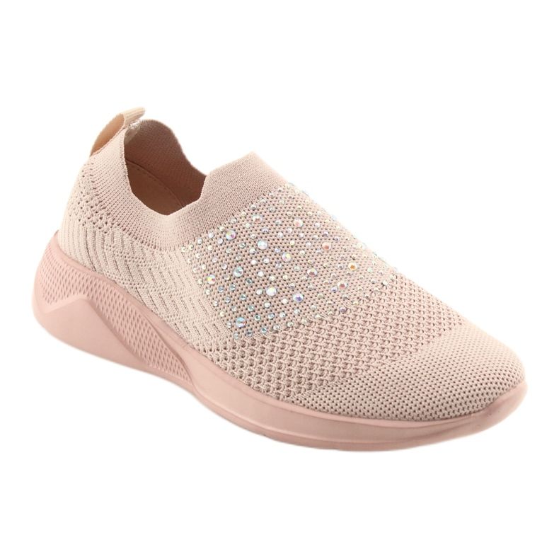 American Club América AD05 zapatos deportivos para mujeres rosa con circones rosado 1