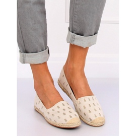 Alpargatas con piñas beige 68-82 Beige 2