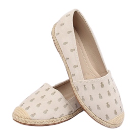 Alpargatas con piñas beige 68-82 Beige 4