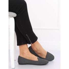 Señores de mujer negro E802-3 Blanco 3