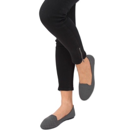 Señores de mujer negro E802-3 Blanco 2
