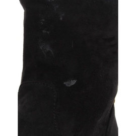 Botas negras de mujer J905 Black II-GAT negro 7