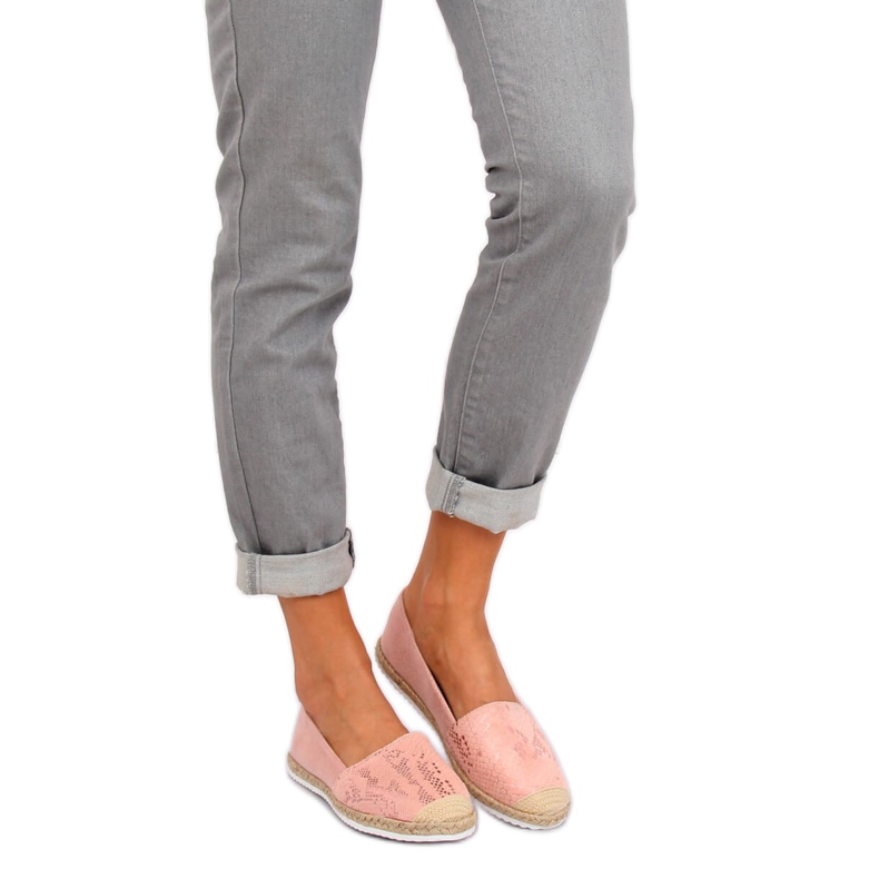 Alpargatas rosa piel de serpiente 68-64 Rosa rosado 2 Alpargatas rosa piel de serpiente 68-64 Rosa rosado 2