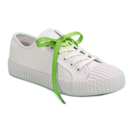 Yes Mile Zapatillas blancas de moda blanco 5