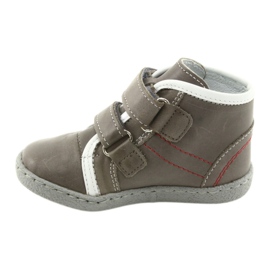 Ren But Chicos de cuero con velcro 1423 gris ren pero 2