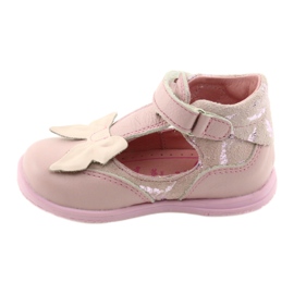 Bailarinas para niñas con lazo Ren But 1466 rosa rosado 2