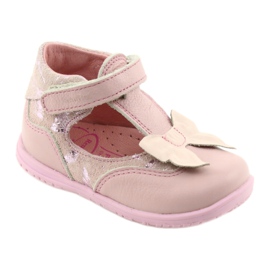 Bailarinas para niñas con lazo Ren But 1466 rosa rosado 1