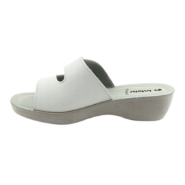 Cuña velcro Inblu PL028 blanco 2