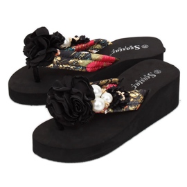 Negro CK93P Suelas de espuma negras 4