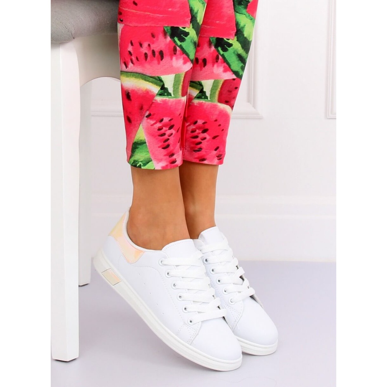 Zapatillas Blancas Holográficas BL147NEW Champagne blanco 2