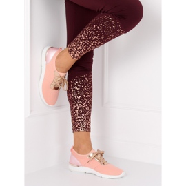 Zapatillas deportivas Pink T511 Champagne rosado 2