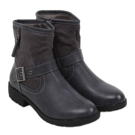 Gris Botas grises de mujer 88858 Gris 2