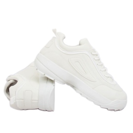 Blanco LL1713 Calzado deportivo blanco 2