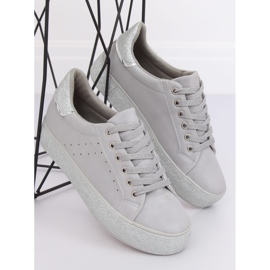 Gris Zapatillas de mujer grises R249 2