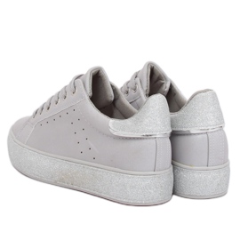 Gris Zapatillas de mujer grises R249 1
