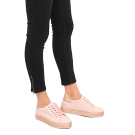 Zapatillas rosa de mujer R249 Pink rosado 2