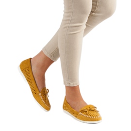 Seastar Mocasines mostaza calados amarillo 3