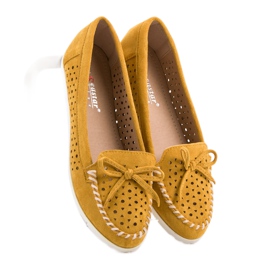 Seastar Mocasines mostaza calados amarillo 4