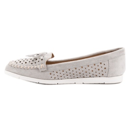 Seastar Mocasines grises calados 2