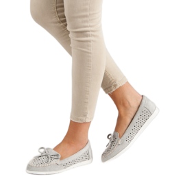 Seastar Mocasines grises calados 6