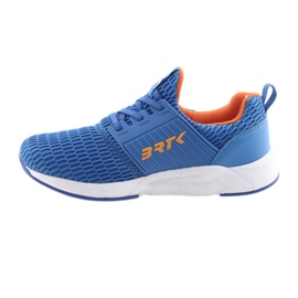 Bartek 55110 Zapatillas deportivas azules sin cordones naranja 2