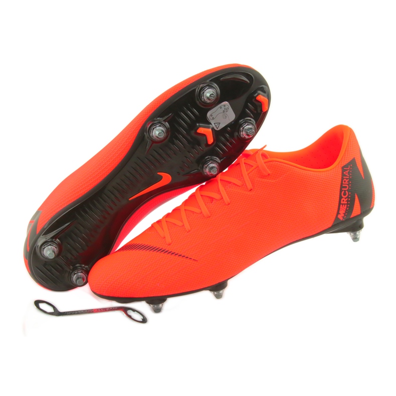 Zapatos de fútbol Nike Mercurial Vapor 12 Academy SG Pro M AH7376-810 naranja 4