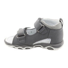 Sandalias niño nabos Bartek 51489 gris blanco 2