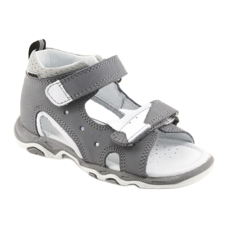 Sandalias niño nabos Bartek 51489 gris blanco 1