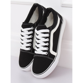 Zapatillas de mujer negras BL117P Black negro 5