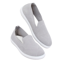 Zapatillas slip-on gris 784 LT.GRAY 1 Zapatillas slip-on gris 784 LT.GRAY 1