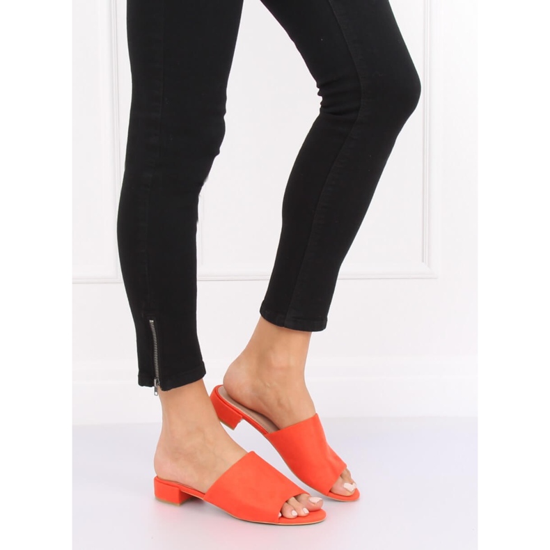 Pantuflas naranja mujer naranja 1