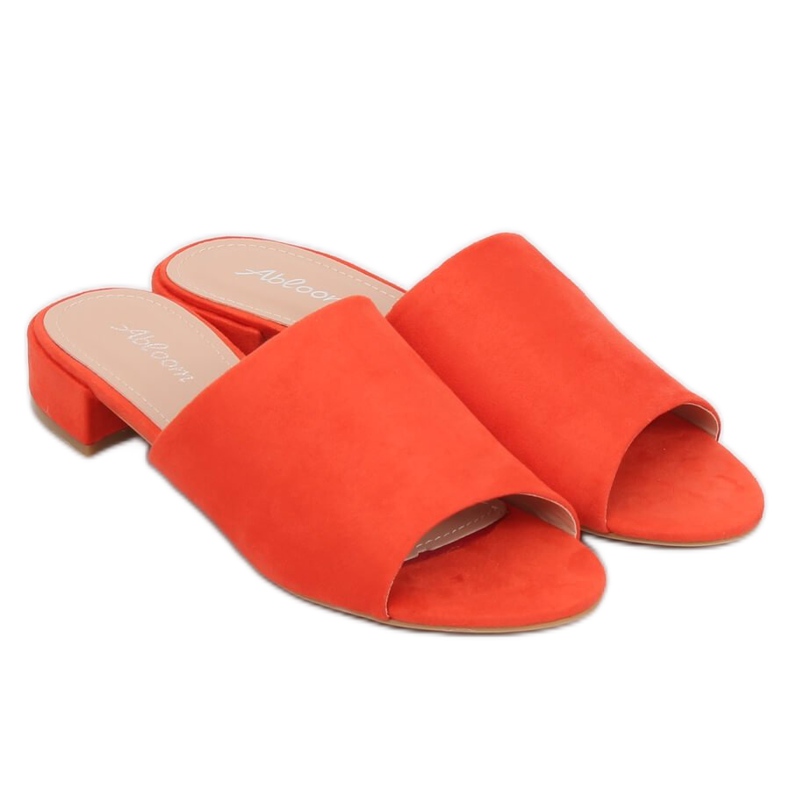 Pantuflas naranja mujer naranja 2